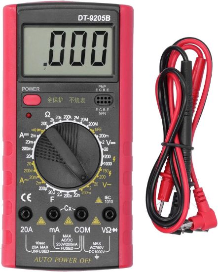 Picture of Manufacturer's direct sales of DT9205a digital display current and voltage meter